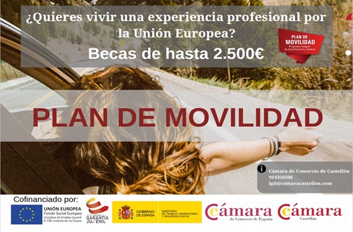 Recuento estudiante universitario bloquear Plan de Movilidad Cámara Castellón